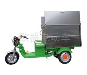鄭州太子頭780L不銹鋼電動垃圾車